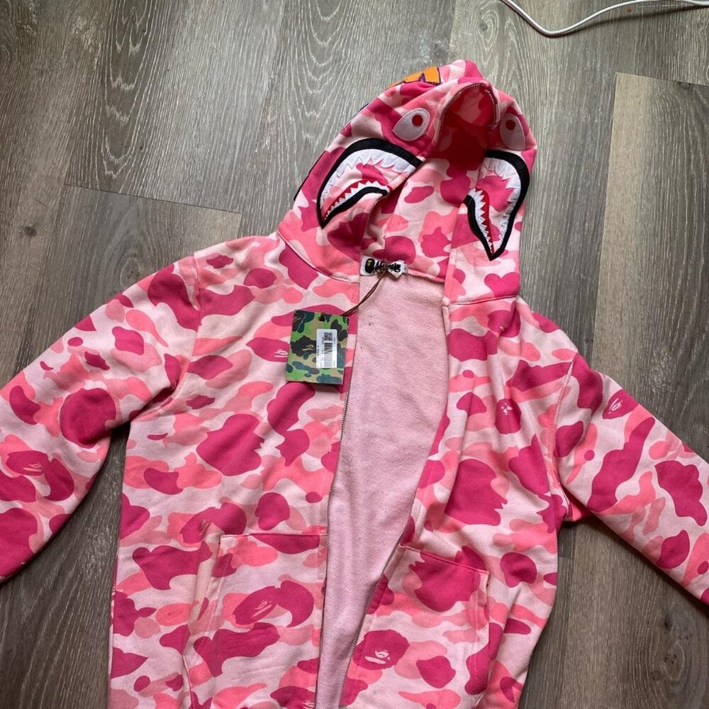 BAPE Pink Jacket Zip Up [100% AUTHENTIC]